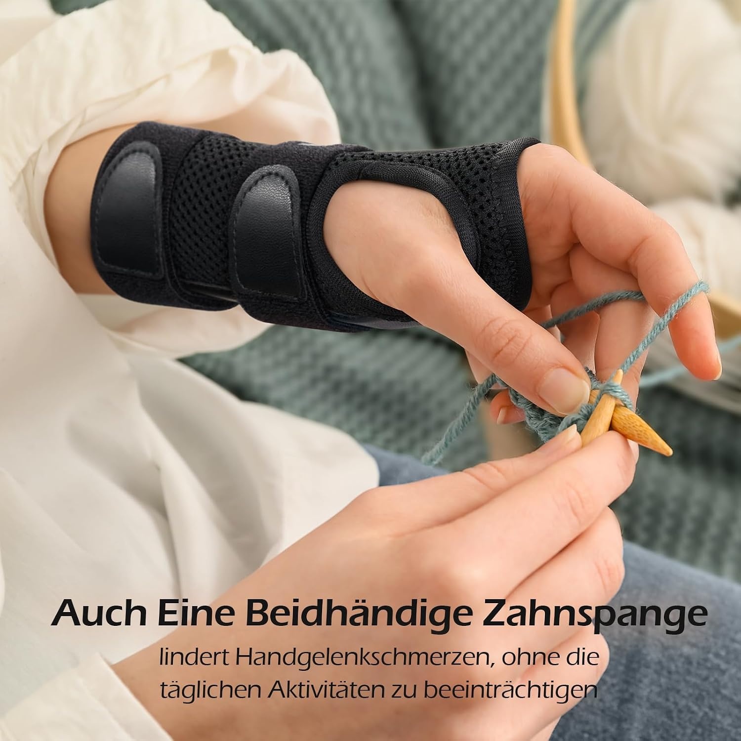 image:imageFREETOO Arzt Genehmigte Handgelenk Bandage mit 3 SchienenVerstellbare TagNachtHandgelenkbandage fr Mnner FrauenBandage Handgelenk fr Arthritis Sehnenentzndung Verstauchung Sportschutz