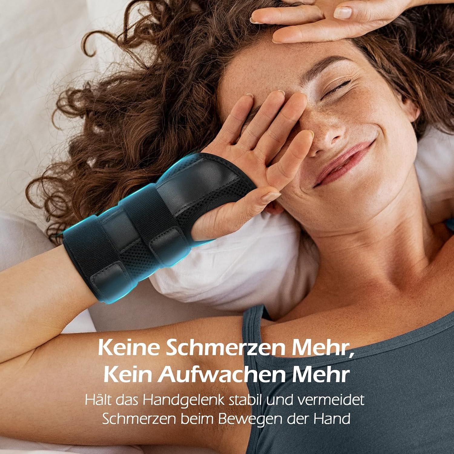 image:imageFREETOO Arzt Genehmigte Handgelenk Bandage mit 3 SchienenVerstellbare TagNachtHandgelenkbandage fr Mnner FrauenBandage Handgelenk fr Arthritis Sehnenentzndung Verstauchung Sportschutz