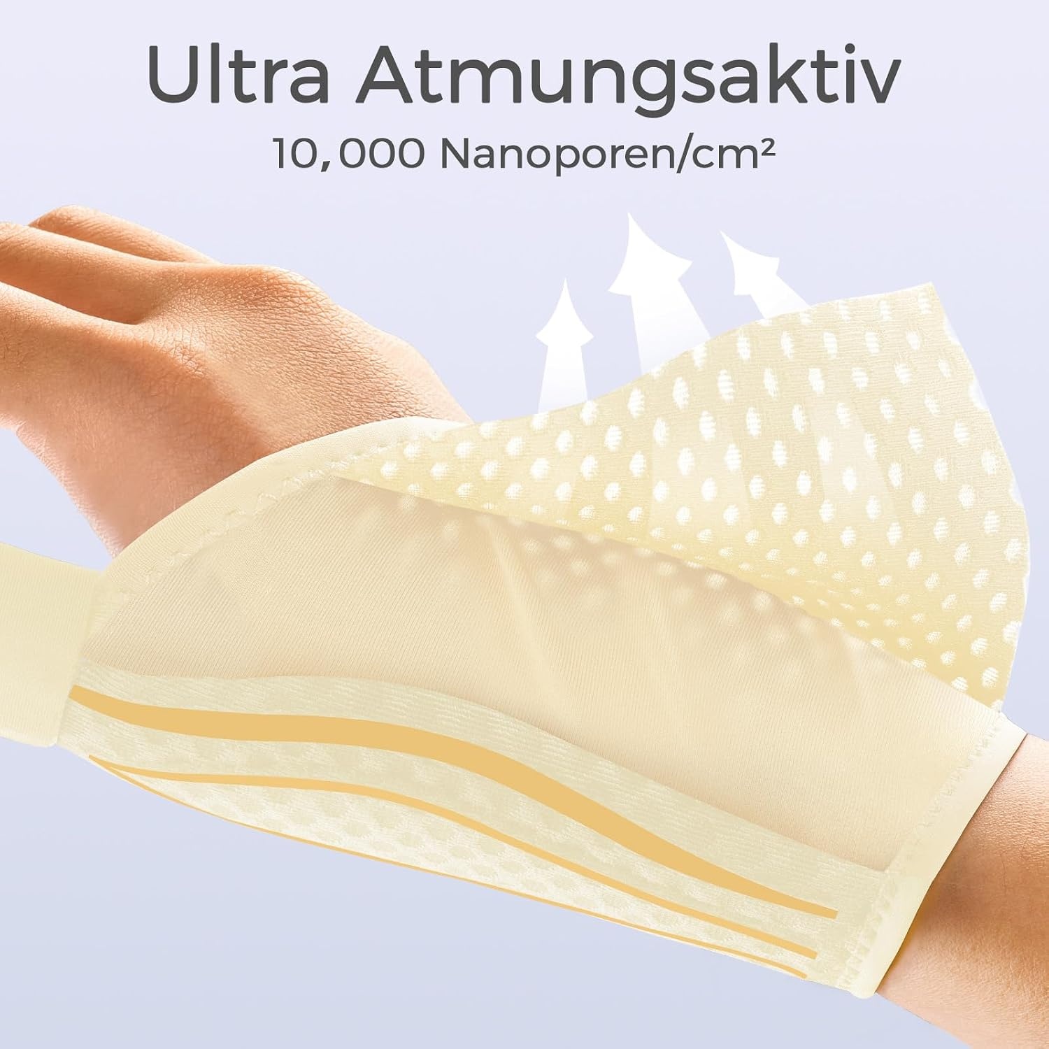 image:imageFREETOO Stabil Daumenbandage Daumenschiene Links Dunn DaumenortheseBeige