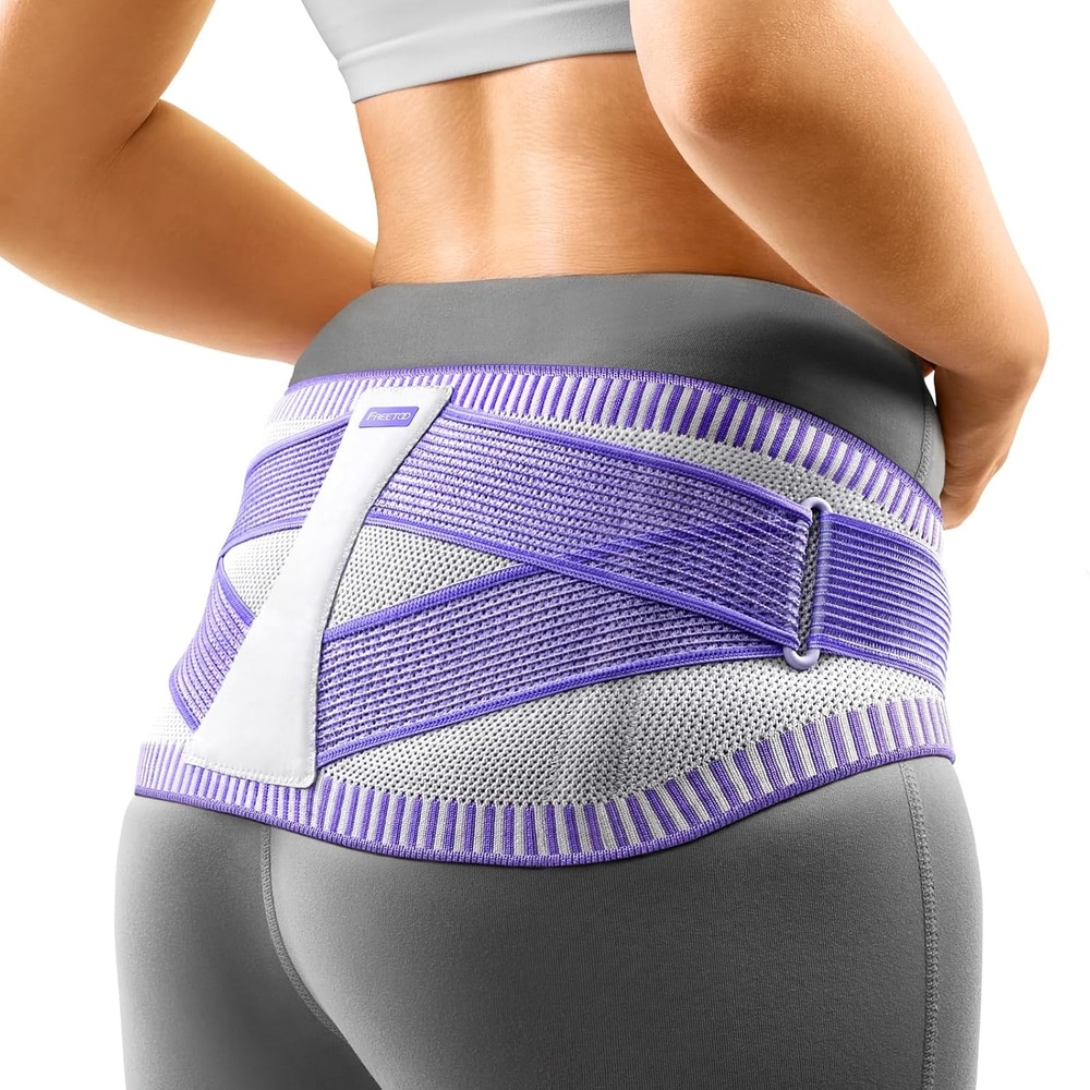 image:imageFREETOO Hftgrt fr Damen amp Herren mit 2 herausnehmbaren GelKompressionspolstern XXL