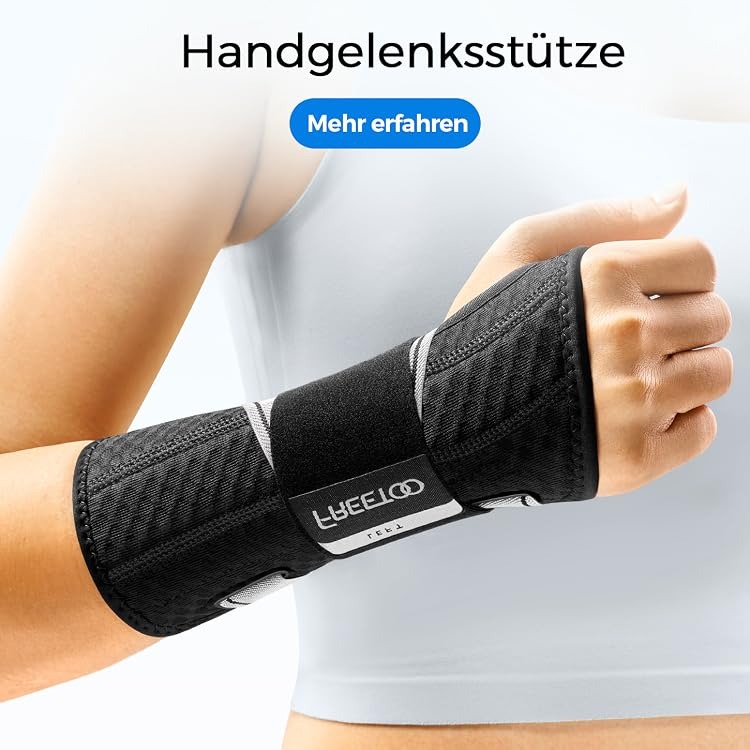 FREETOO Rückenbandagen, Handgelenkstützen & Daumenbandagen